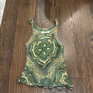 Savannah Morrow the label Green Knit Tank